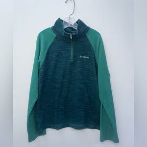 Columbia Kids Green Fleece Pullover Size M